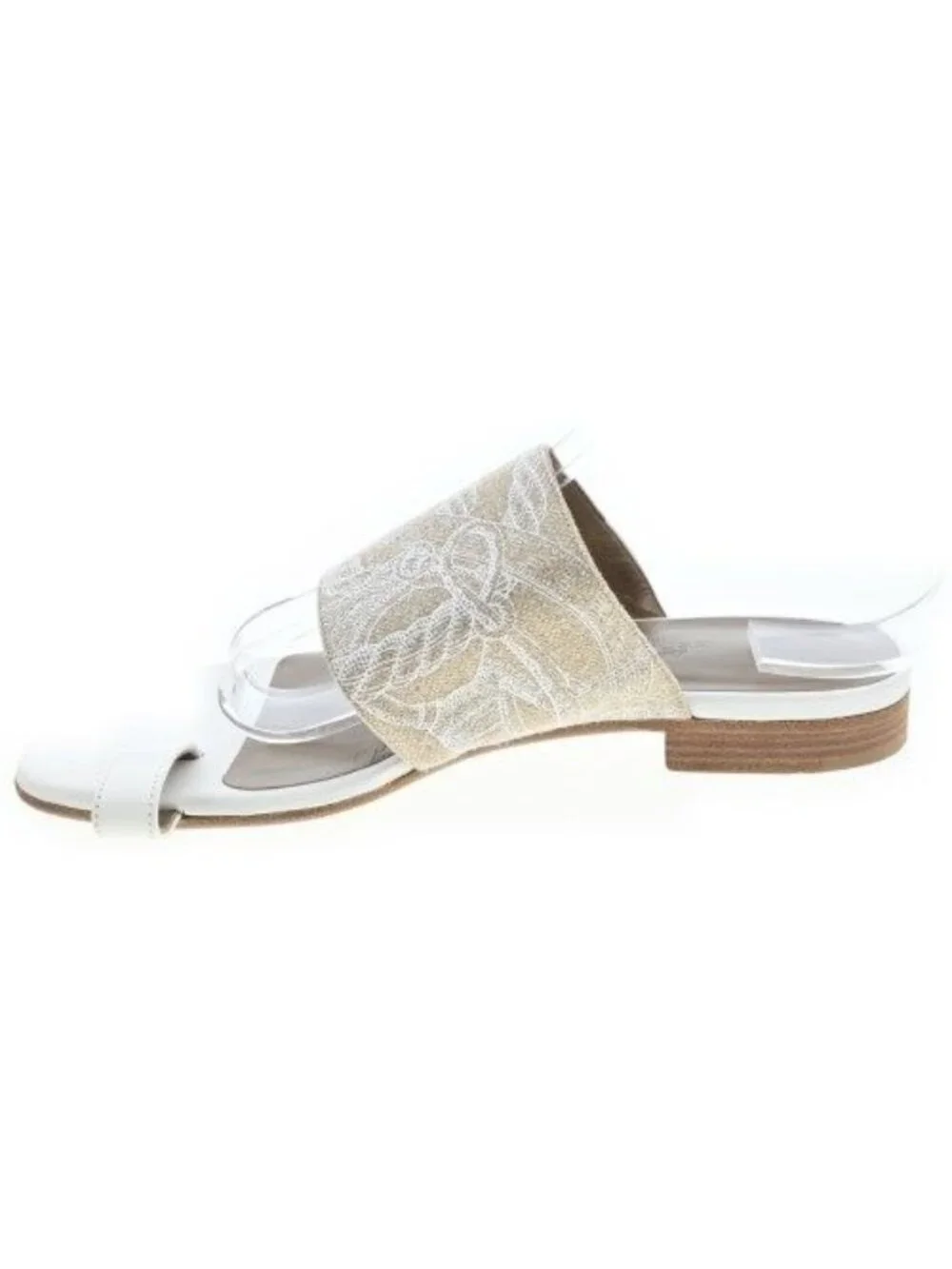 Hermes Sandals White